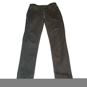 Lularoe Size 26 (28x 28.5) Dark Wash Magic Waist Mid Rise Skinny Jeans Stretch